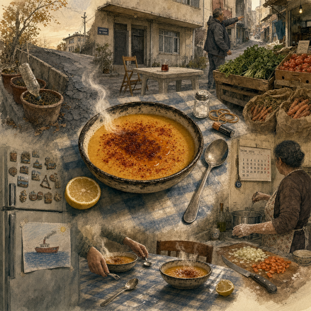 Mercimek Çorbası / 赤レンズ豆のスープ