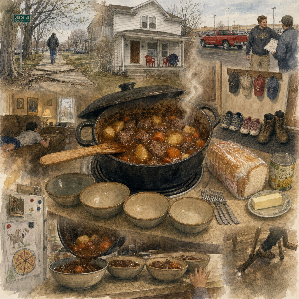 ビーフシチュー(アメリカ中西部家庭版)/ Beef Stew