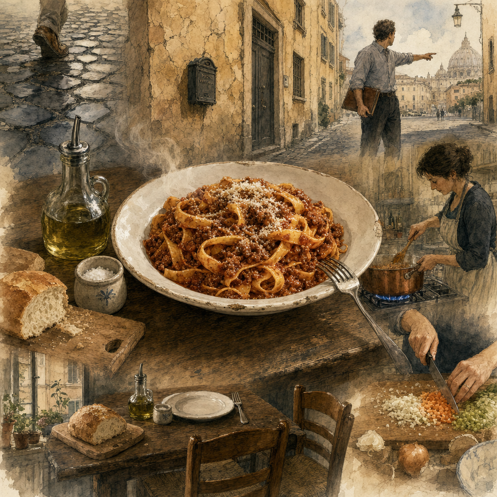 Tagliatelle al ragù / タリアテッレ・アル・ラグー