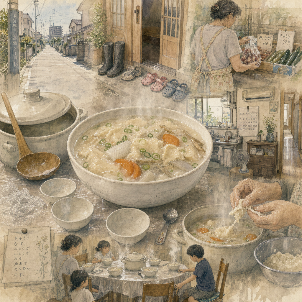 おくずかけ / 宮城の野菜くず打ち汁