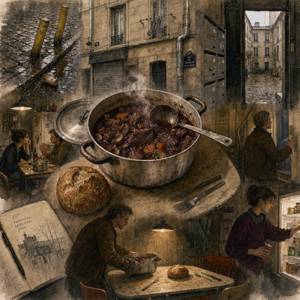 Bœuf bourguignon(ブッフ・ブルギニョン)/ 牛肉の赤ワイン煮込み