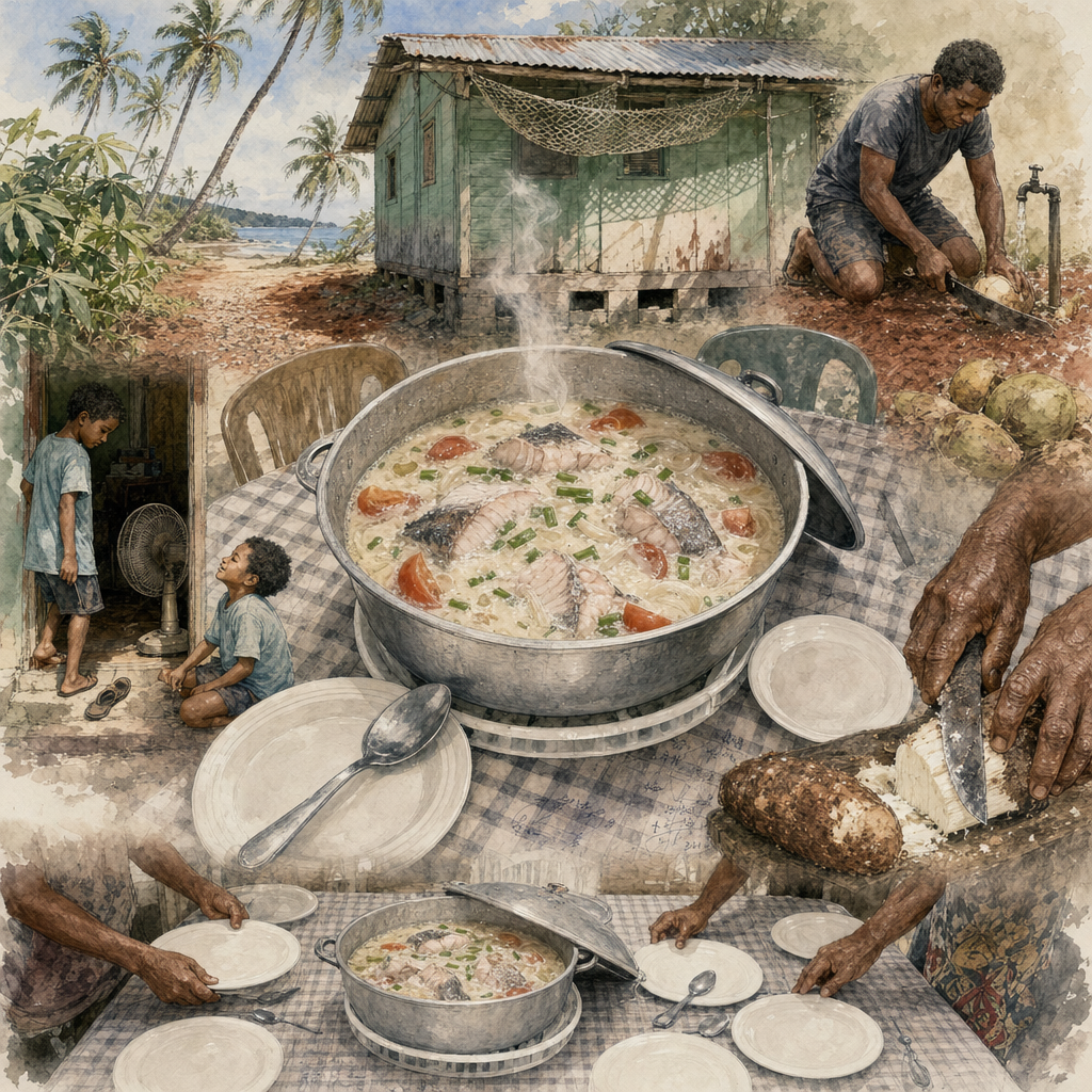 Ika Vakalolo / ヤシミルク煮魚