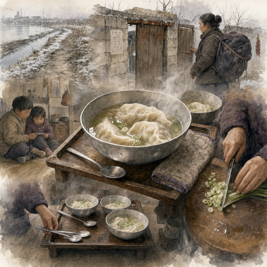 만두국 / マンドゥグク（餃子スープ）